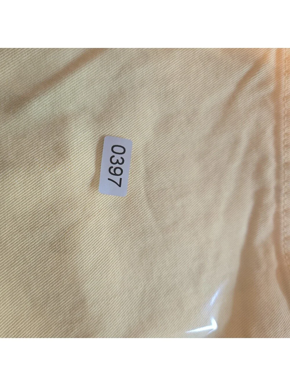 Vtg Polo Ralph Lauren Tyler Short classic Chino Yellow Mens Summer 100% Cotton